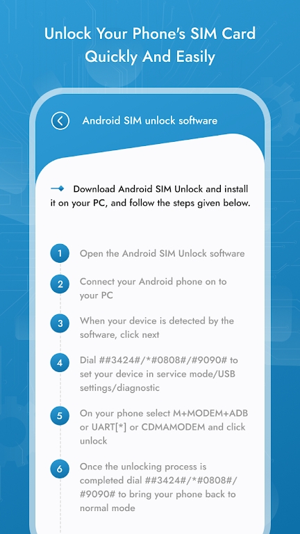 Secret Codes For Device Unlock app download for andorid  1.0 screenshot 4