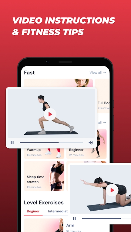 Women Workout Home Fitness app download for android  1.0.0 screenshot 2