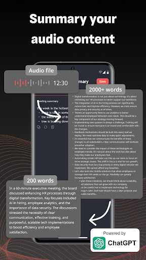 Voice Recorder & AI Summarize app download latest version  2.0.7 screenshot 4