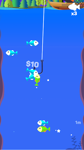 Tiny Fishing Mod Apk Unlimited Money  1.4 screenshot 2