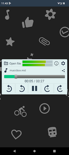 Audio Player with Volume Boost app download latest version  1.0.4 screenshot 1