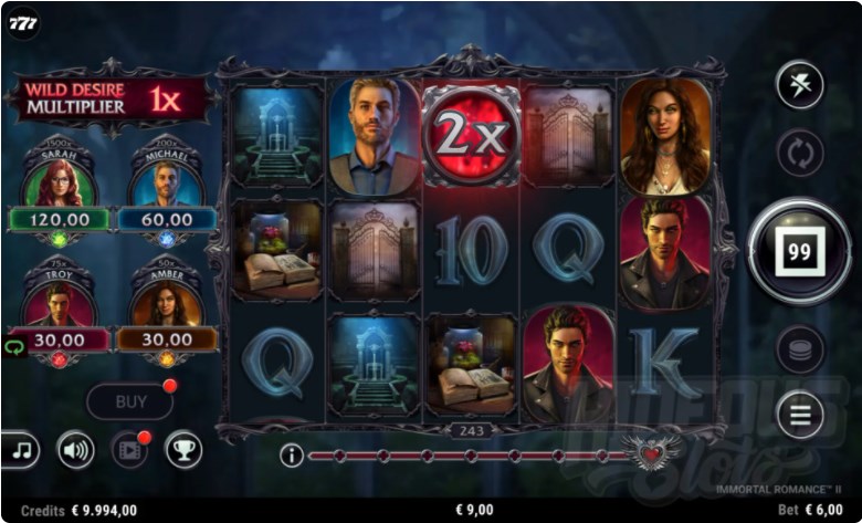 Immortal Romance slot game free play apk download  1.0.0 screenshot 2