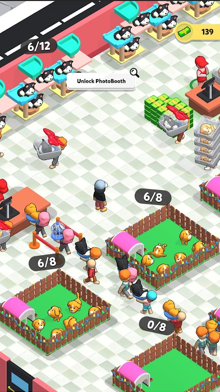 Pets Shop idle Apk Download for Android  0.4 screenshot 4