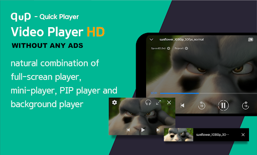 Video Player HD QuP app download for android  1.0.1 screenshot 4