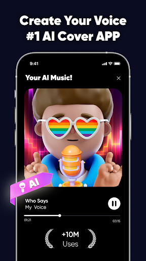 VocalMe Music AI Cover Songs App Free Download for Android  1.1.0 screenshot 2