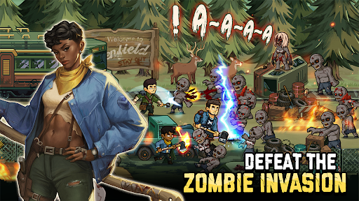 Zombie Warfare The Death Path mod apk unlimited money  1.0.21 screenshot 5