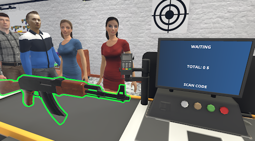 Gun Shop Simulator Apk Download for Android  0.2 screenshot 3