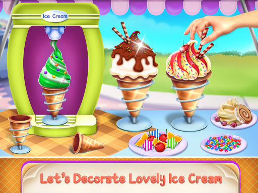 Icecream Cone Cupcake Baking game download latest version  1.4.8 screenshot 1