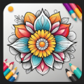 ColorWordz AI Coloring Pages A