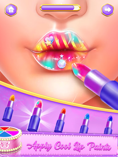 Lip Art Lipstick Makeup Game mod apk latest version  4.1 screenshot 1