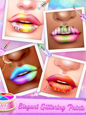 Lip Art Lipstick Makeup Game mod apk latest versionͼƬ1