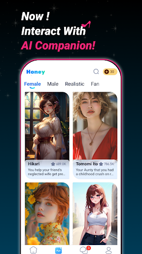 Honey & Roleplay AI Chatbot mod apk premium unlocked  1.0.6 screenshot 3