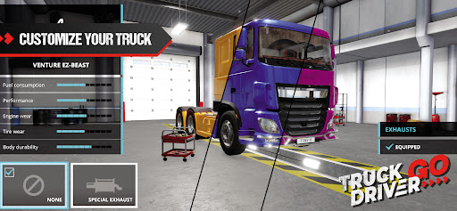 Truck Driver GO mod apk unlimited everything no ads  0.32 screenshot 2