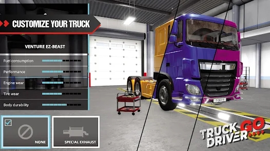 Truck Driver GO Mod Apk Unlimited Money  0.29 screenshot 4