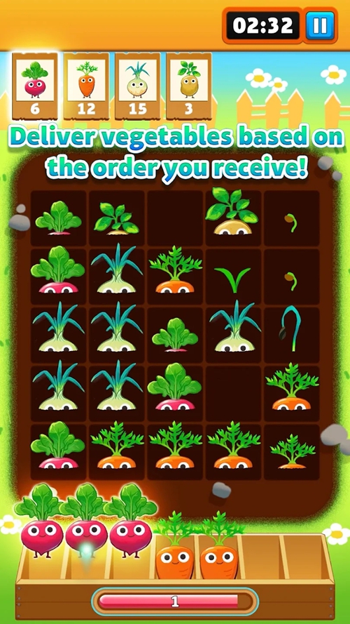 Triple Veggie Farm apk download latest version  0.1.1 screenshot 2