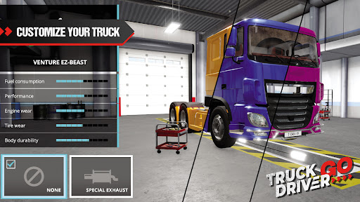 Truck Driver GO mod apk vip unlocked max level  0.29 screenshot 3