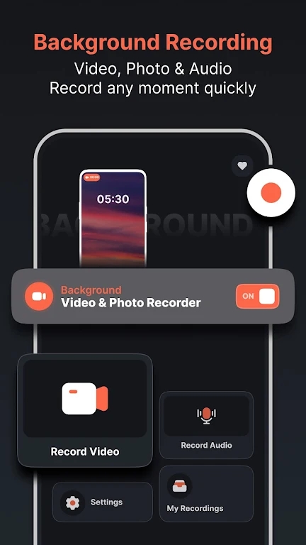 Background Recorder Camera app download for android  1.0.0 screenshot 2