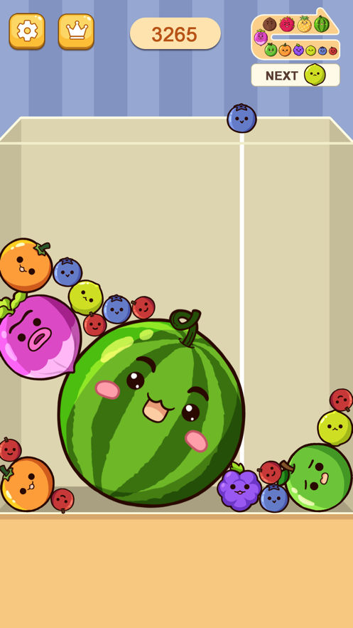 Watermelon Drop Fruit Merge unbloced mod apk  2.4 screenshot 1