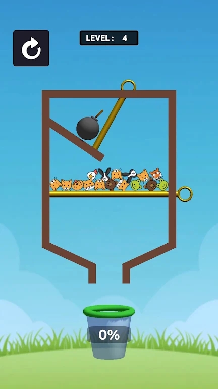 Animal Pin Puzzle Pull Pin apk download for android  0.0.1 screenshot 1