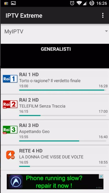 IPTV Extreme pro mod apk  127.0 screenshot 1