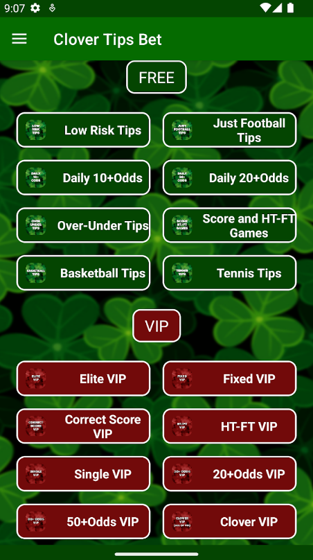 Clover Tips Bet App Download for Android  1.0.3 screenshot 3