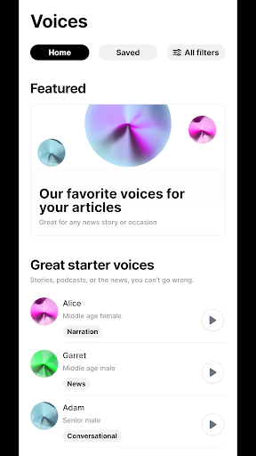 ElevenLabs Reader AI Audio app free download for androidͼƬ1