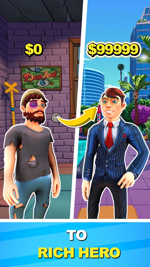 Idle Gym Billionaire mod apk latest version  0.1.0 screenshot 1