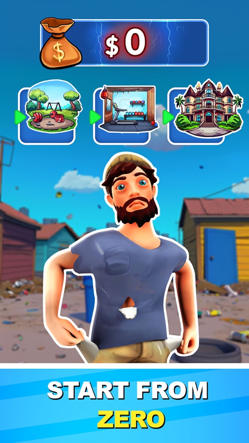 Idle Gym Billionaire mod apk latest version  0.1.0 screenshot 2