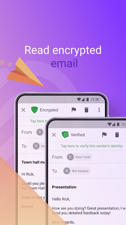 Planck Secure Email app free download for android  3.1.18 screenshot 4