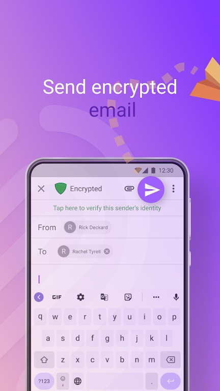 Planck Secure Email app free download for android  3.1.18 screenshot 3