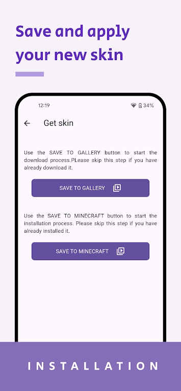 Skin Editor 3D for Minecraft apk download latest version  1.0.0 screenshot 1