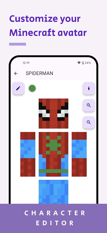 Skin Editor 3D for Minecraft apk download latest version  1.0.0 screenshot 2