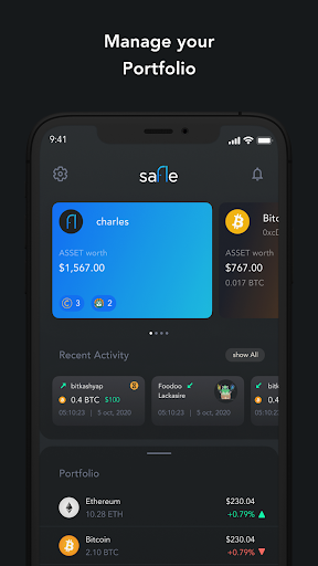 Safle Web3 Wallet app download apk latest version  v1.4.8 screenshot 1