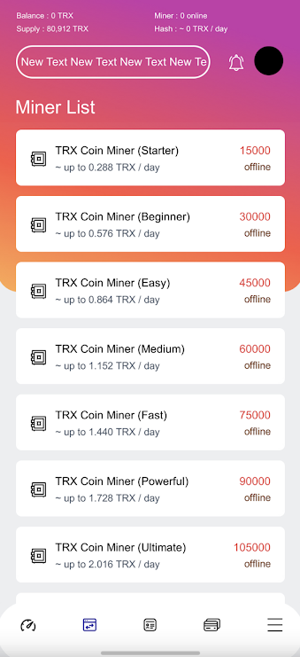 TRX 42 Miner App Download Latest Version  1.0.16 screenshot 1