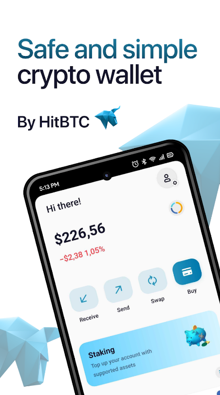 HitBTC altcoin crypto wallet app free download 2024  1.26.0 screenshot 2