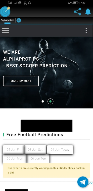 Football Tips AlphaProtips app free download for android  9.8 screenshot 3