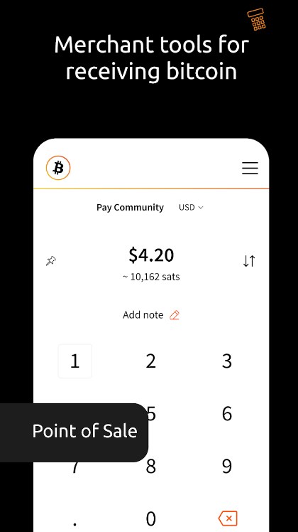 Blink Bitcoin Wallet App for Android Download  6.1.0 screenshot 2