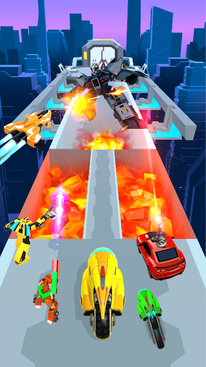 Robot Run Transforming Race apk download for Android  0.0.1 screenshot 2