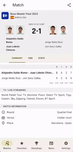 Padel LiveScore App for Android DownloadͼƬ1