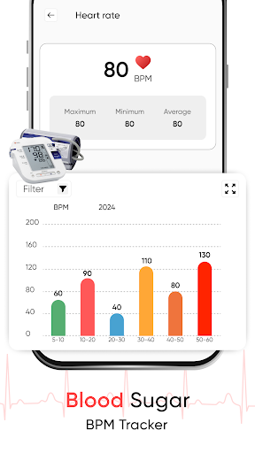 Blood Pressure Log Tracker BP apk free download  1.0 screenshot 1