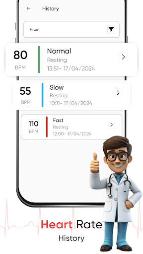 Blood Pressure Log Tracker BP apk free download  1.0 screenshot 3