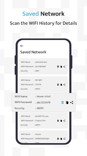 Scan WiFi password QR Code app download latest version  2.0 screenshot 1