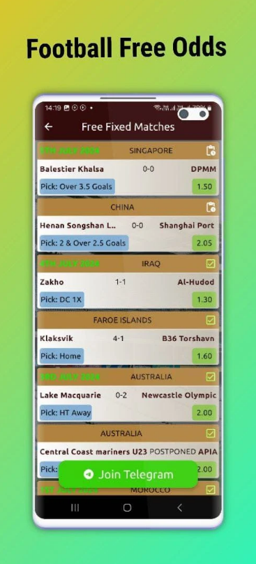 FOOTBALL SURE ODDS App Download Latest Version  1.0.0 screenshot 2