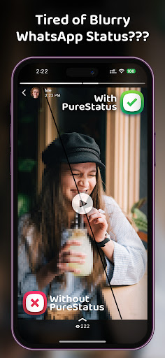 PureStatus Premium Mod Apk 2024.16 Without Watermark  2024.16 screenshot 1