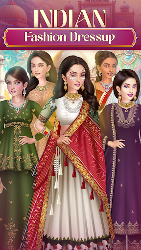 Indian Fashion Dressup Game mod apk unlimited money and gems  1.0.1 screenshot 4