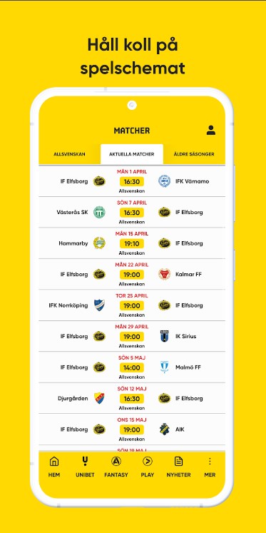 IF Elfsborg Live Apk Download for Android  1.5.0 screenshot 2