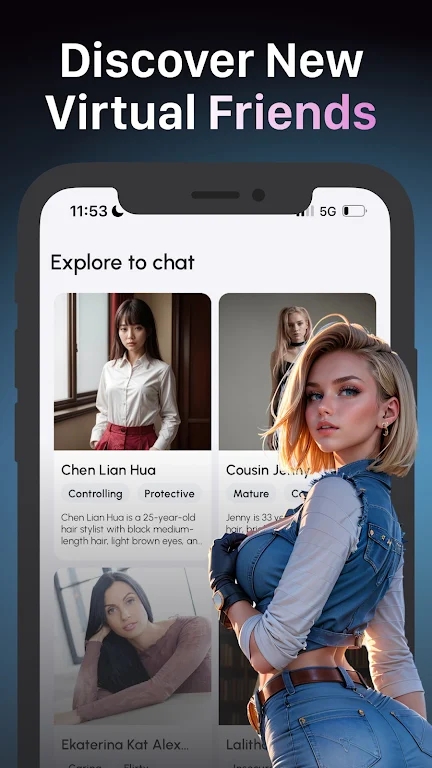 AI Girlfriend Chat Sparks app download for android  0.1.3 screenshot 5