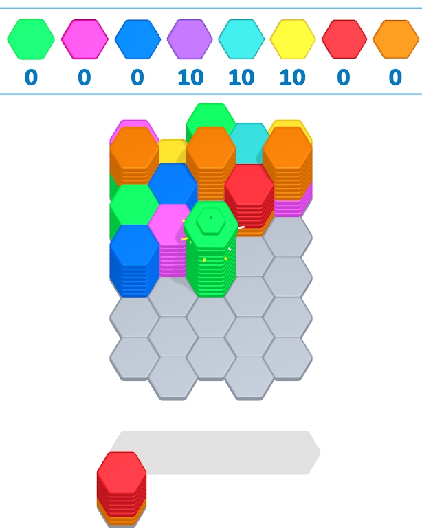 Hexa Stack Merge apk download for android  1.0.0 screenshot 1