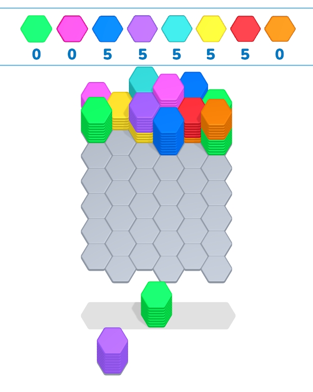 Hexa Stack Merge apk download for android  1.0.0 screenshot 2