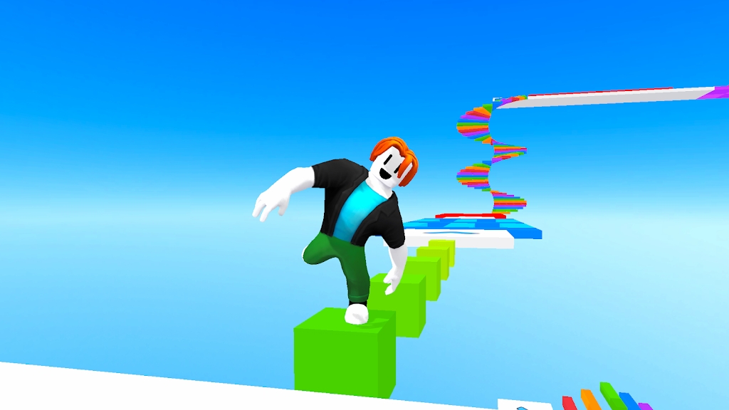 Obby World Parkour Runner apk download latest version  0.1.1 screenshot 1